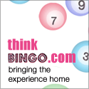 Play Free Bingo at Think Bingo  and get  &pound;100 FREE bonus